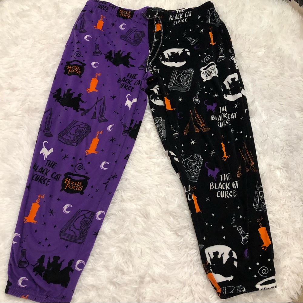 Disney Hocus Pocus Halloween Sleep pants Womens size L 12-14